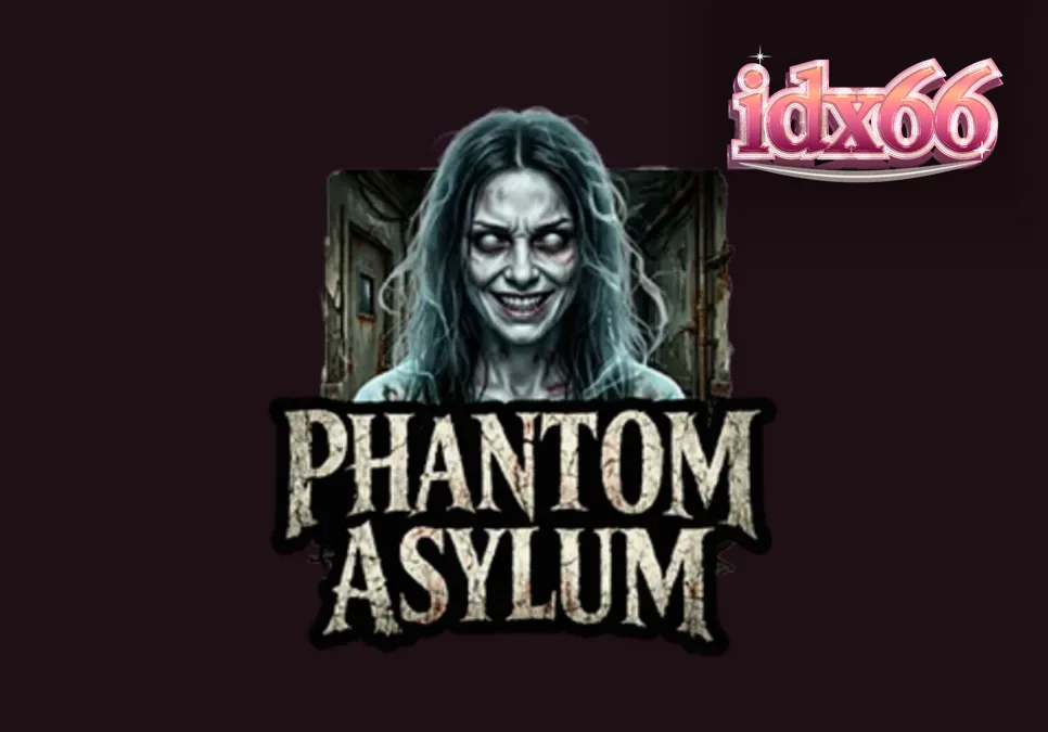 Tampilan visual horor psikologis dalam slot Phantom Asylum